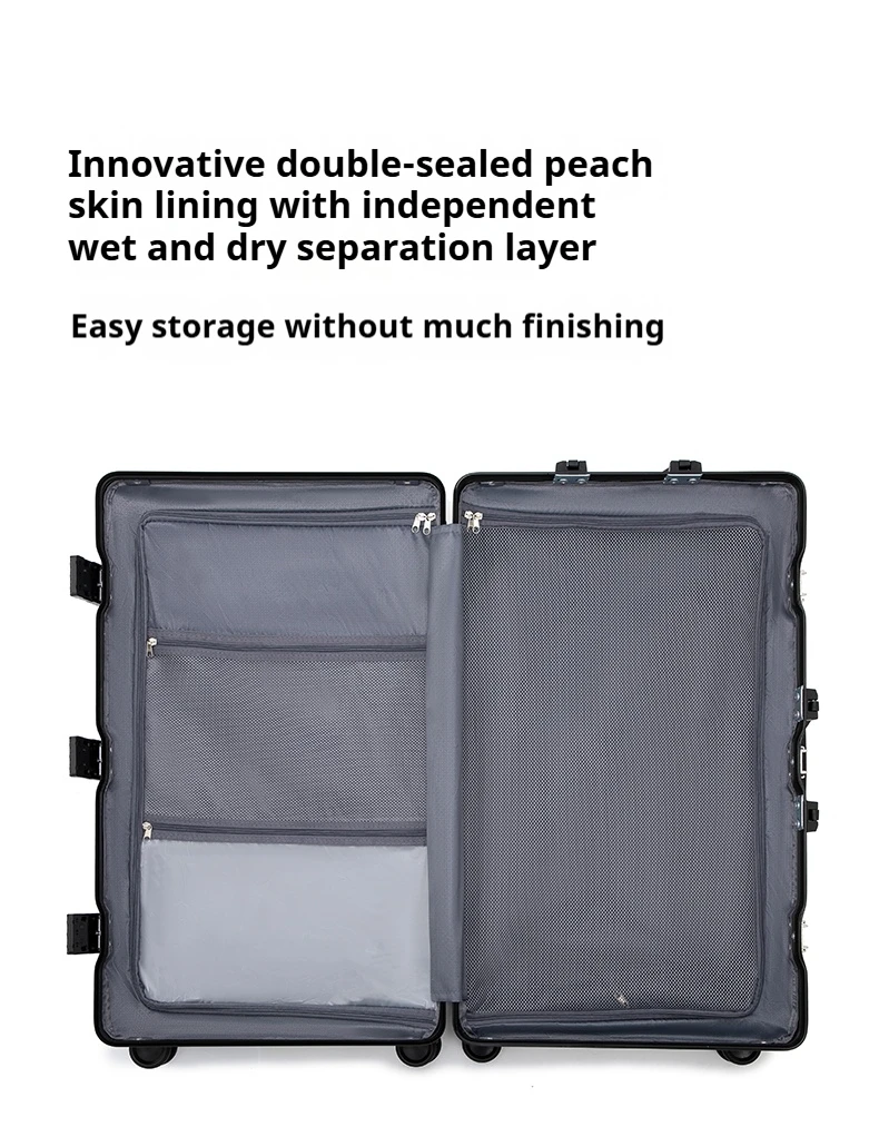 2025 New Suitcase Large Capacity Travel Password Box Registration Box 20/24/26/28/30-inch Trolley Box Men's And Women's Suitcase