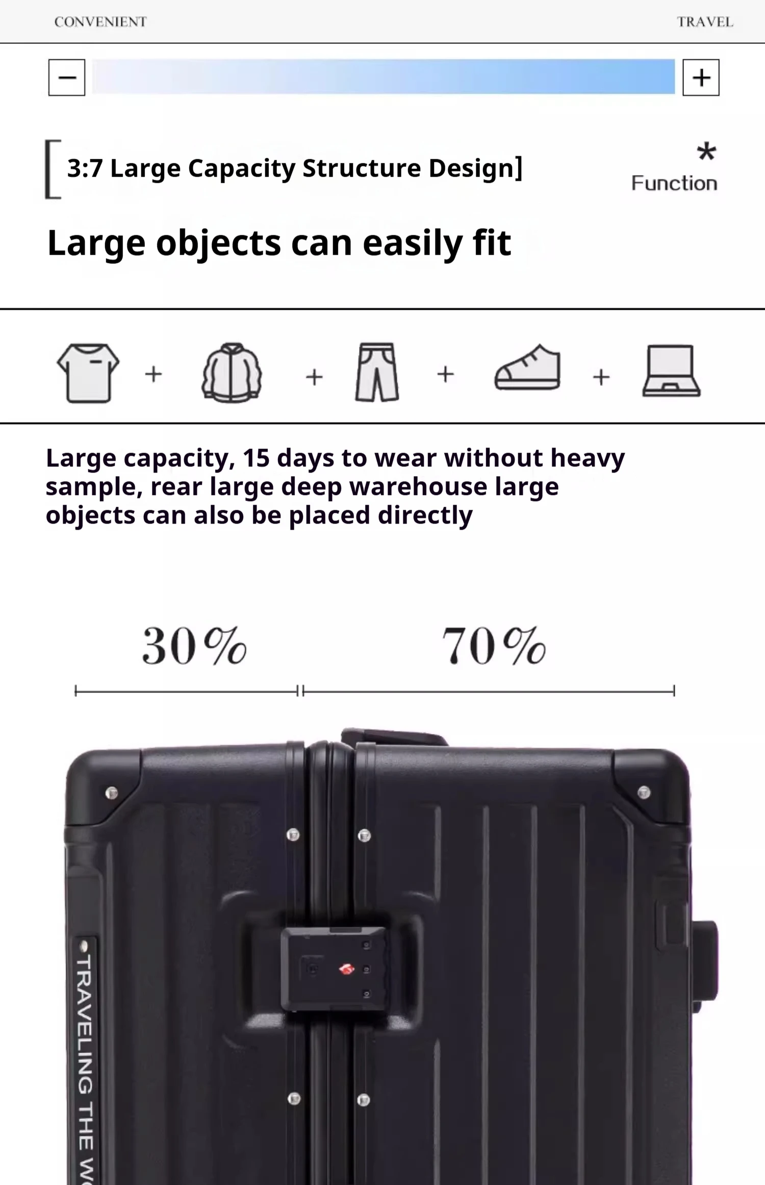 2025 New Suitcase Large Capacity Travel Password Box Registration Box 20/24/26/28/30-inch Trolley Box Men's And Women's Suitcase