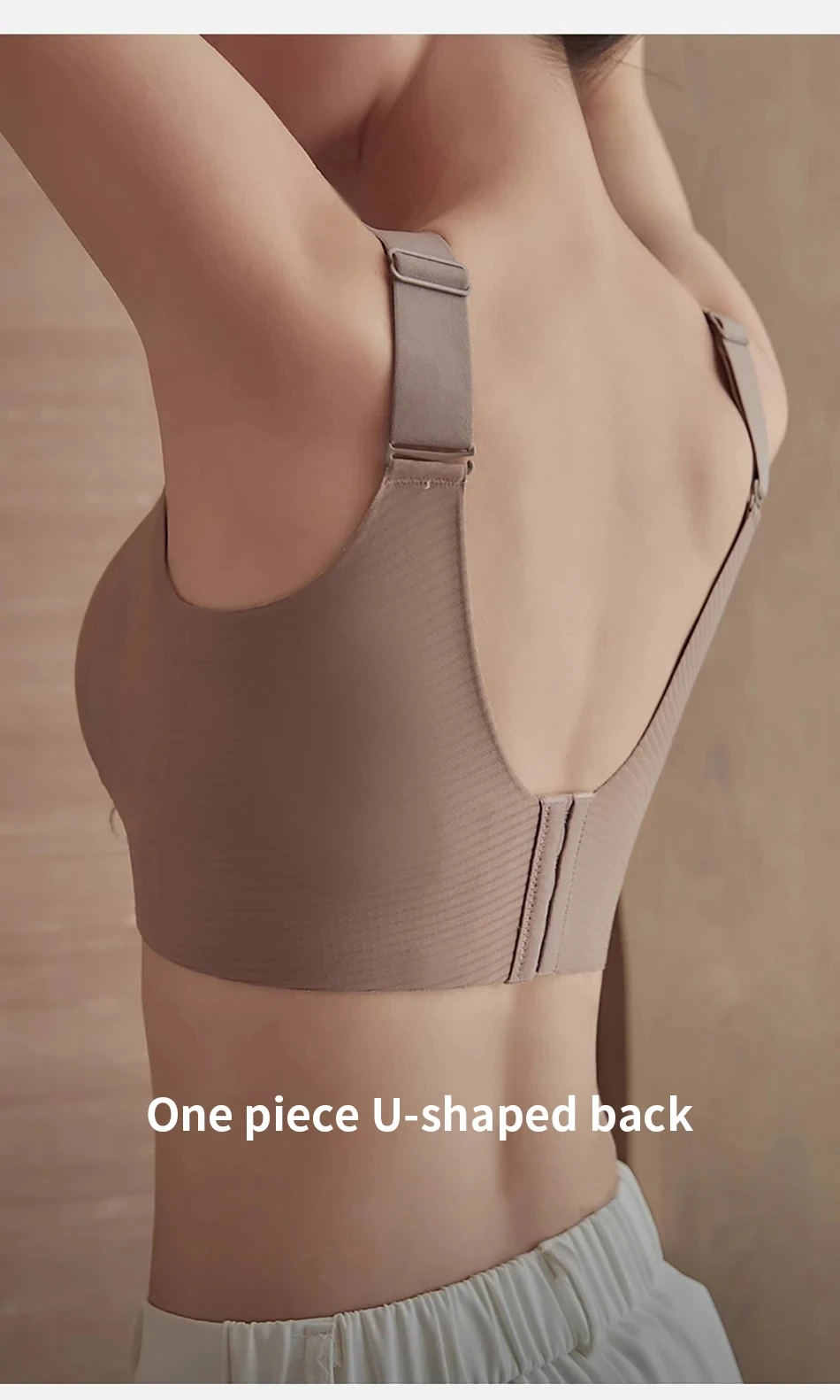 1/2PCS Women's Seamless Underwear, Thin Style, Large Breasts, Small Breasts, No Wires, Pull-up And Anti-sagging Large Size Bra