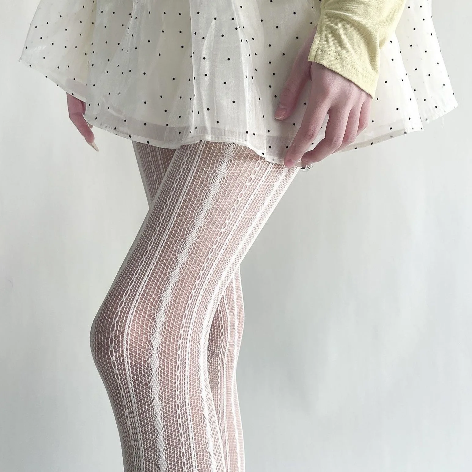 Women Sexy Lace Fishnet Stockings Lolita Hollow Out Solid Pantyhose Women's Irregular Exposed Skin Tights Slim Y2kBody Stockings