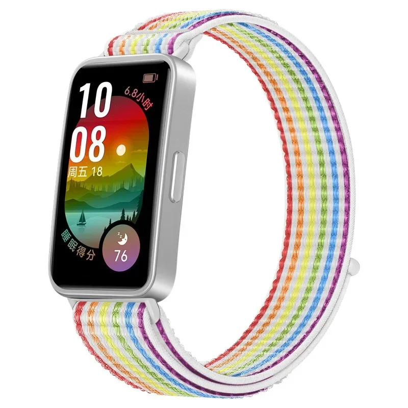 Official Nylon Strap for Huawei Band 10 comfortable Replacement Bracelet Watchband for Huawei Band 10 9 8 Wristband Accessories