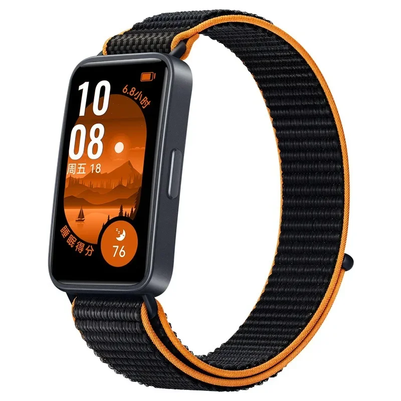 Official Nylon Strap for Huawei Band 10 comfortable Replacement Bracelet Watchband for Huawei Band 10 9 8 Wristband Accessories
