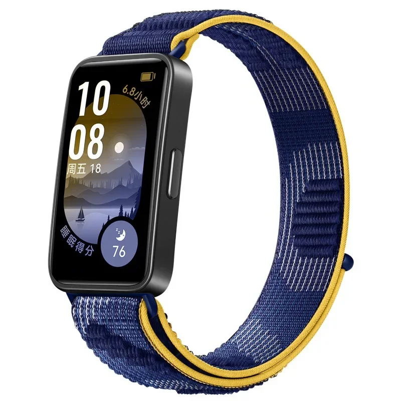 Official Nylon Strap for Huawei Band 10 comfortable Replacement Bracelet Watchband for Huawei Band 10 9 8 Wristband Accessories