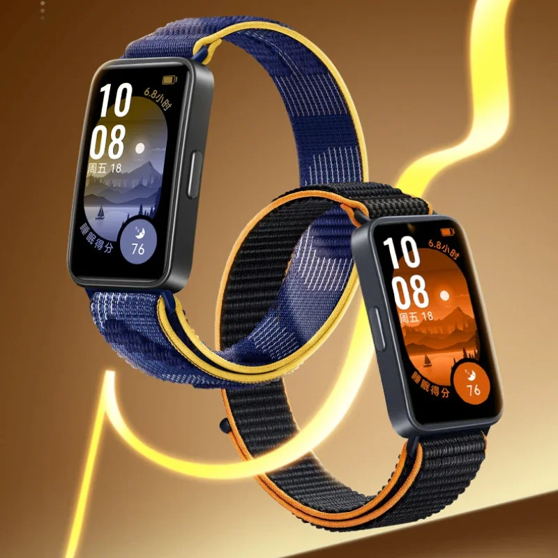 Official Nylon Strap for Huawei Band 10 comfortable Replacement Bracelet Watchband for Huawei Band 10 9 8 Wristband Accessories