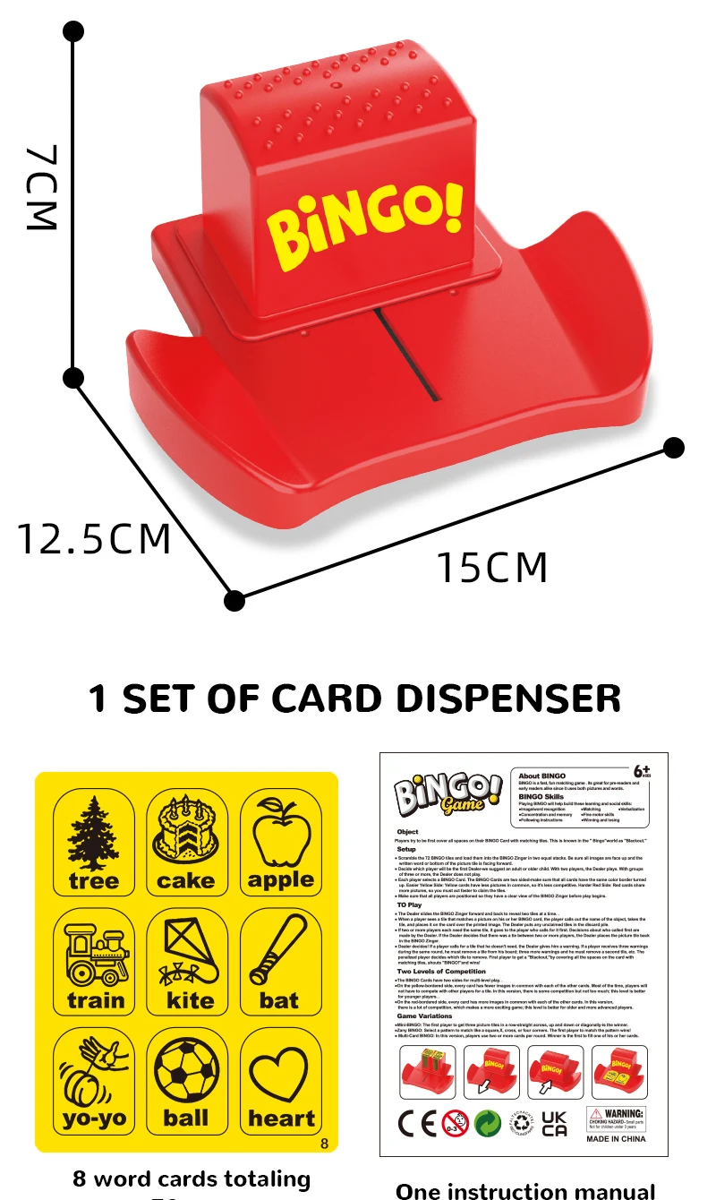 Children's Educational Game Machine, English Word Learning Tool, Intelligence Development, Fun Interactive Table Game