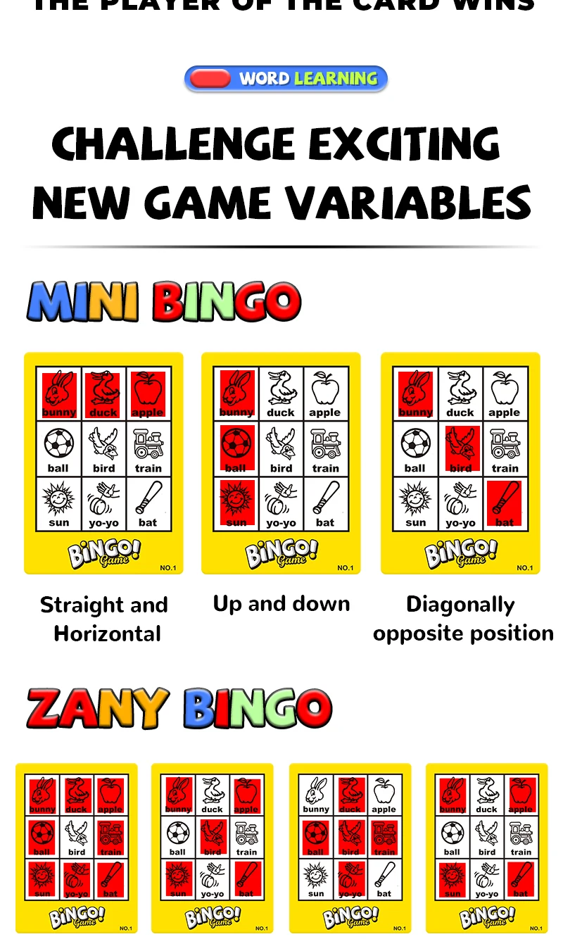 Children's Educational Game Machine, English Word Learning Tool, Intelligence Development, Fun Interactive Table Game