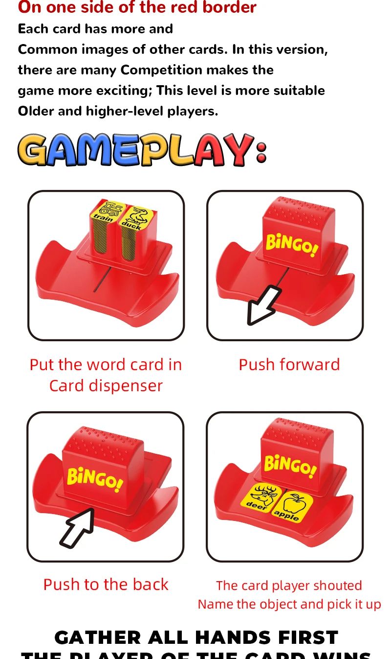 Children's Educational Game Machine, English Word Learning Tool, Intelligence Development, Fun Interactive Table Game