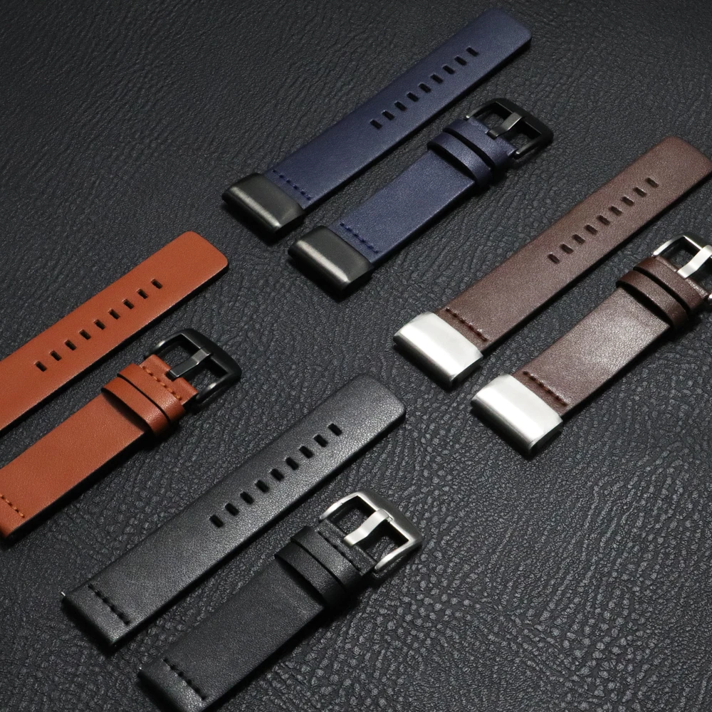 20mm 22mm 26mm Leather Watch band For Garmin Fenix 8 7 7S 7X 6S 6X 6 Watchband Wriststrap Fenix 5S 5X 5 Fenix 3 Forerunner 965