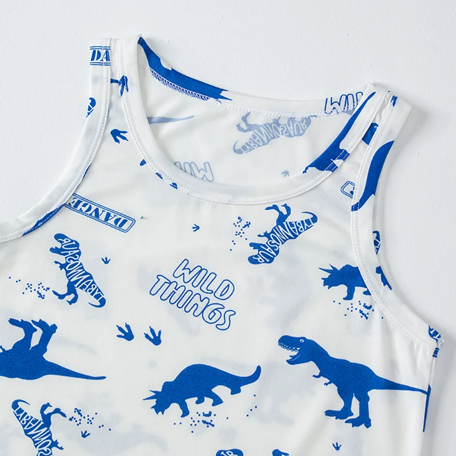 1/3/4 Pcs Children's Four Seasons Thin Solid Color Joker Vest Boy Loose And Comfortable Bottoming Shirt Girl Sweet And Lovely T