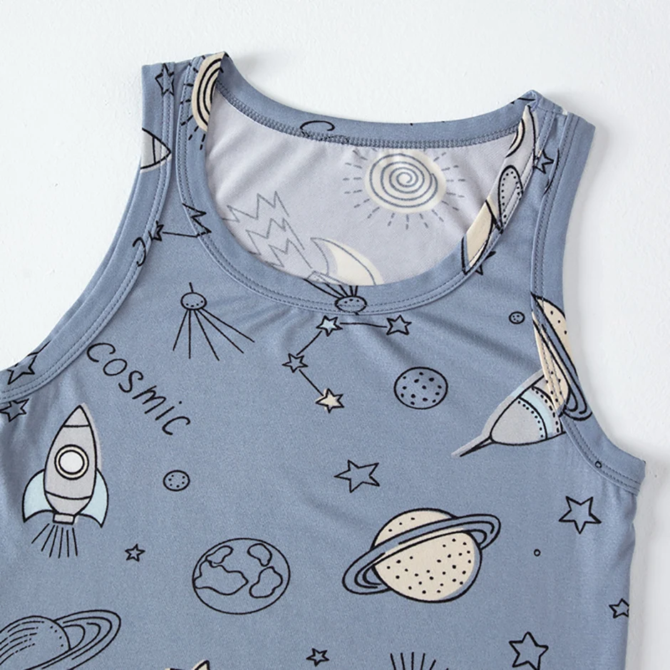 1/3/4 Pcs Children's Four Seasons Thin Solid Color Joker Vest Boy Loose And Comfortable Bottoming Shirt Girl Sweet And Lovely T