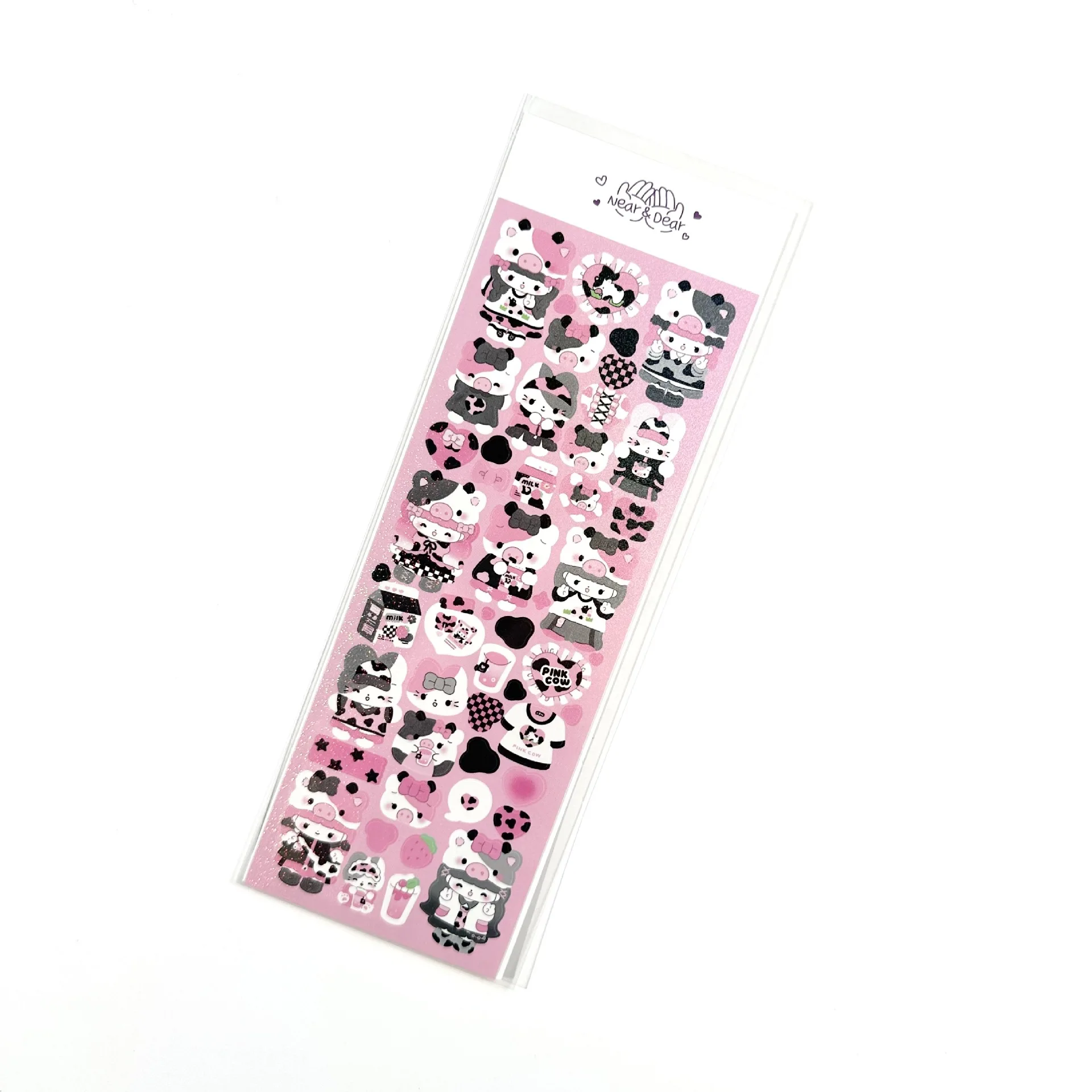 Korean Laser Kawaii Cute Cartoon Animal Stickers Handbook Star Card Photo Planner Notebook Scrapbook DIY Decorative Stickers
