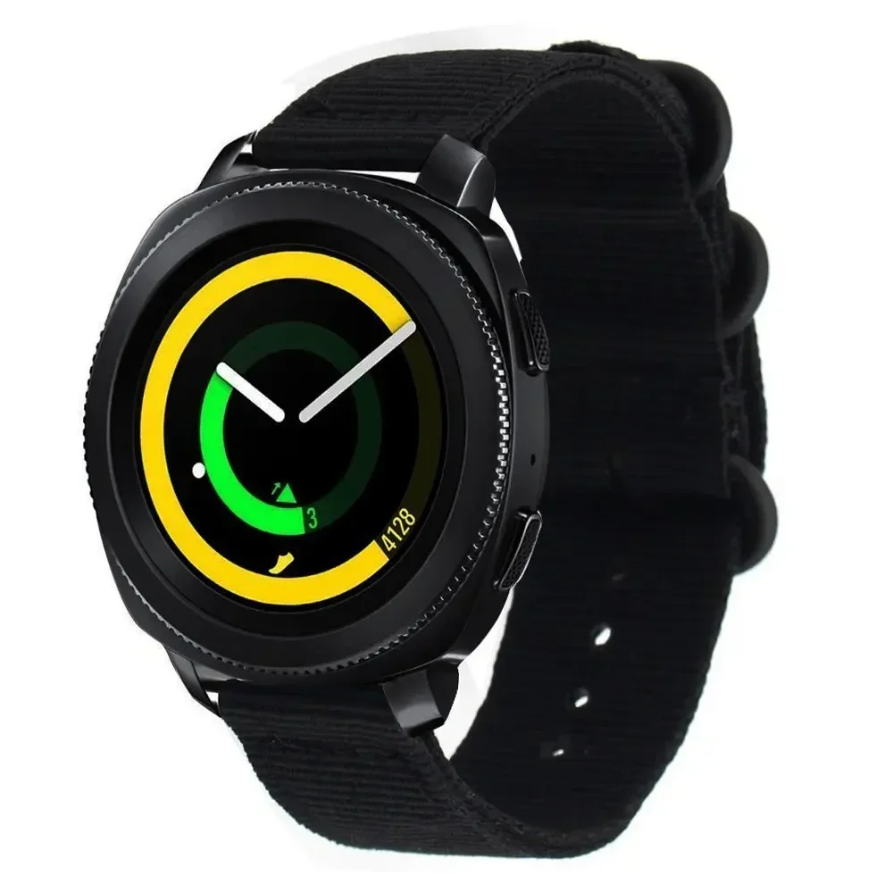 18mm 20mm 22mm 24mm Nylon Fabric Watch Bands Sport Strap For Samsung Galaxy Watch 3 Band Bands Amazfit GTR GTS Huawei GT2
