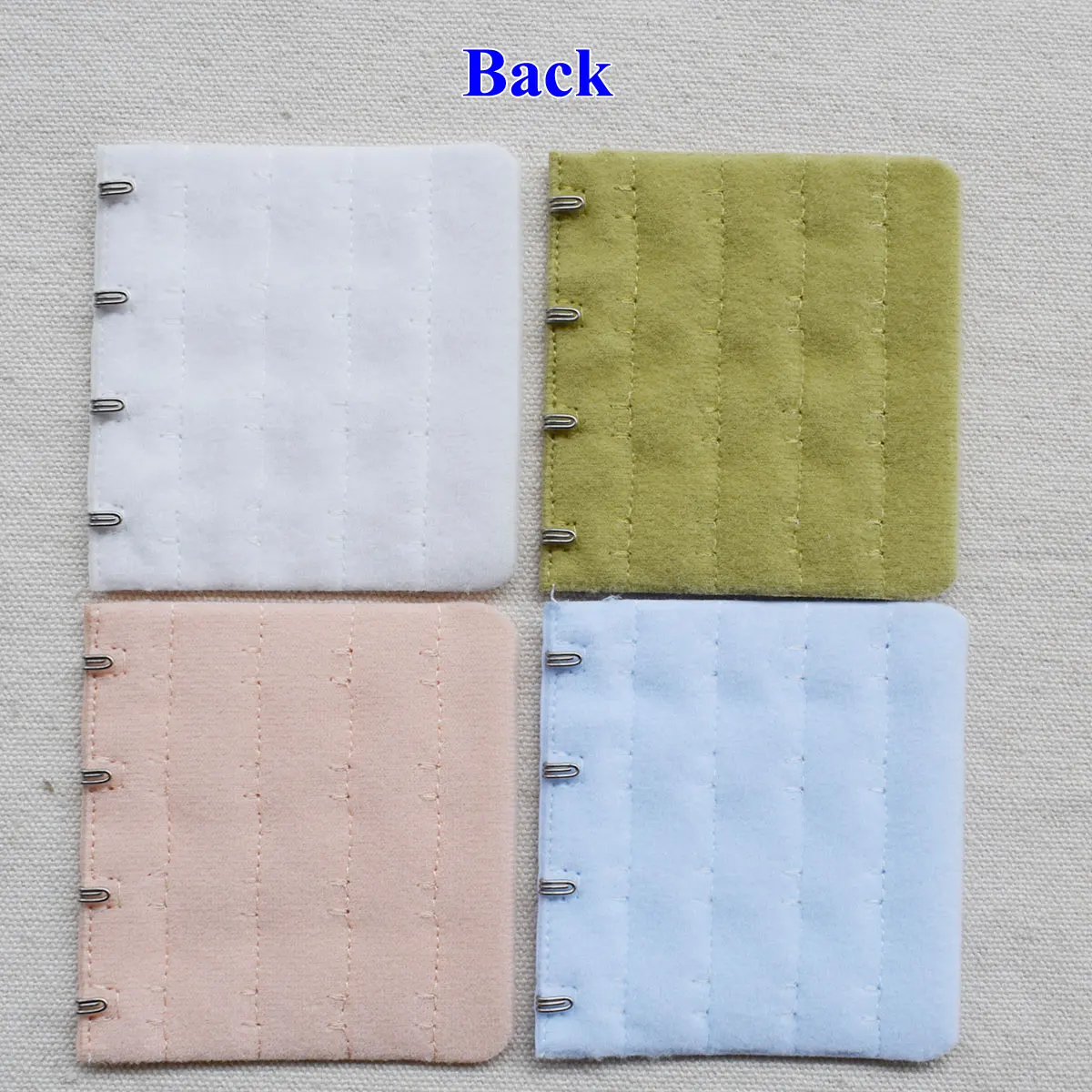 7.6cm Bra Extenders 4 Hooks 4 Rows, Adjustable Bra Strap Extension for Women, Plus Size/Maternity Comfort Underwear Accessories