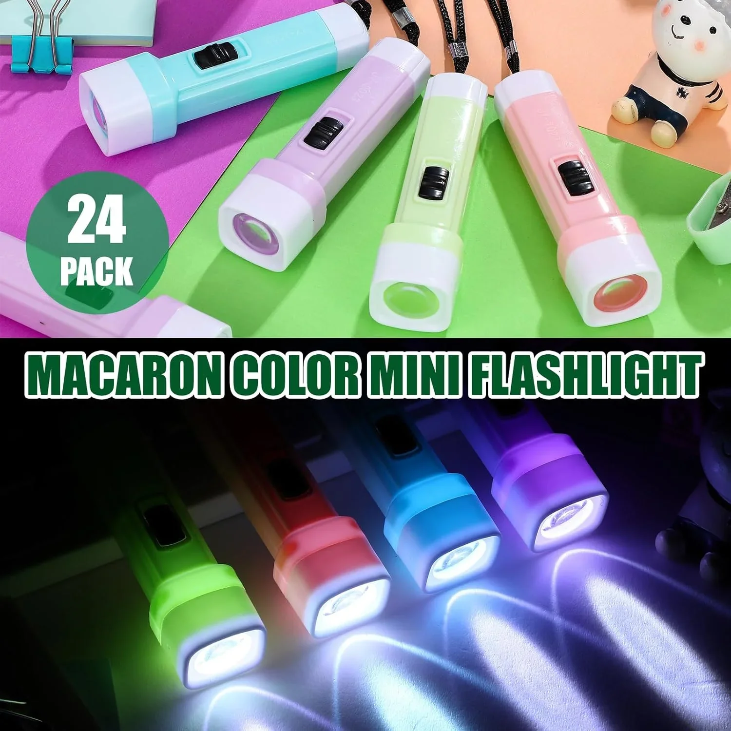 5-100 Pcs Mini LED Flashlights Toy for Kids Birthday Party Favors Halloween Christmas Carnival Wedding Guest Gifts Decor