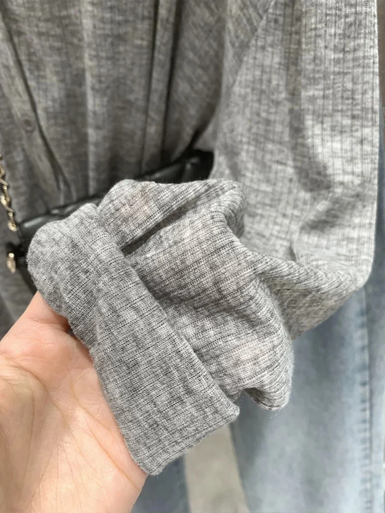 Women's Cardigan New V-neck Long Sleeved Female Shirt Female Jumpers Sun Protection Woman Top Spring Summer Knitted Cardigan
