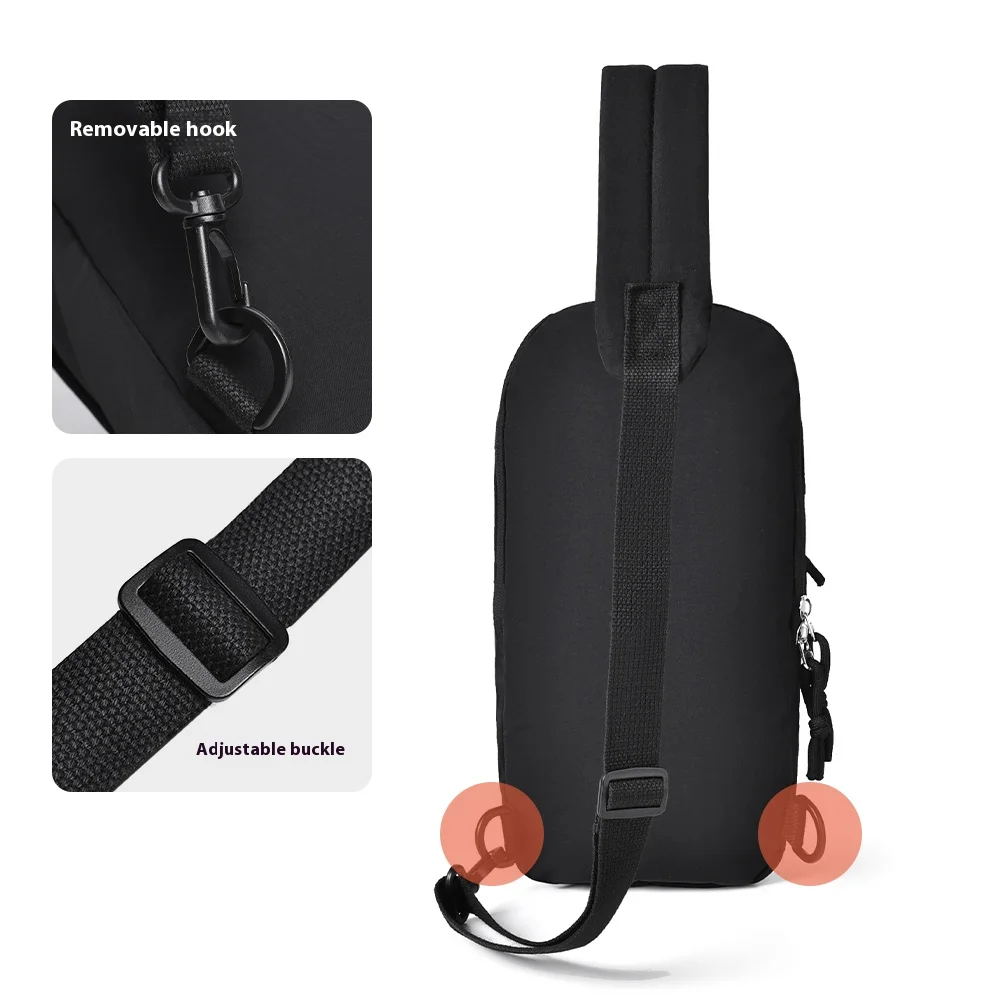 Men And Women Waist Packs Lightweight Stylish Crossbody Bag,Daily Commute Chest Bag Travel Casual Messenger Bag