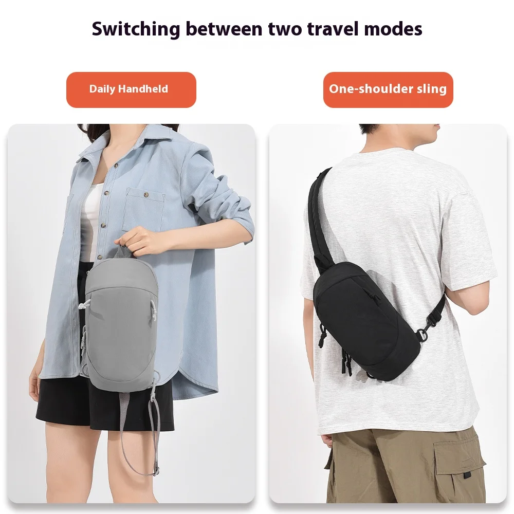 Men And Women Waist Packs Lightweight Stylish Crossbody Bag,Daily Commute Chest Bag Travel Casual Messenger Bag