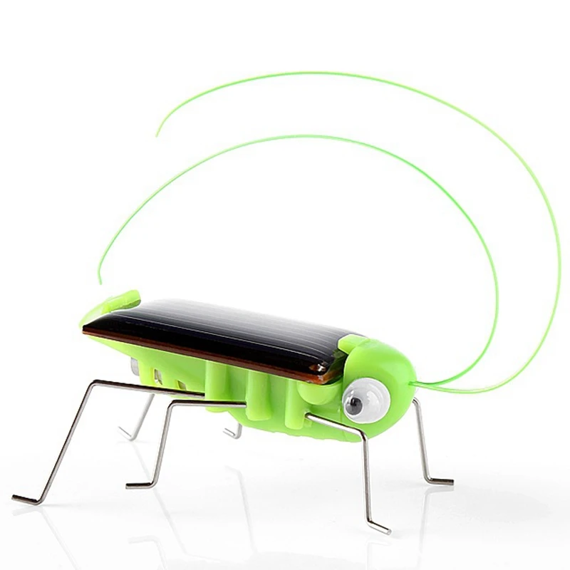 Solar Grasshopper Toy Puzzle Children Selected Gift Simulation Insect Gift Boys And Girls Science Education Funny Moving Toy Kid
