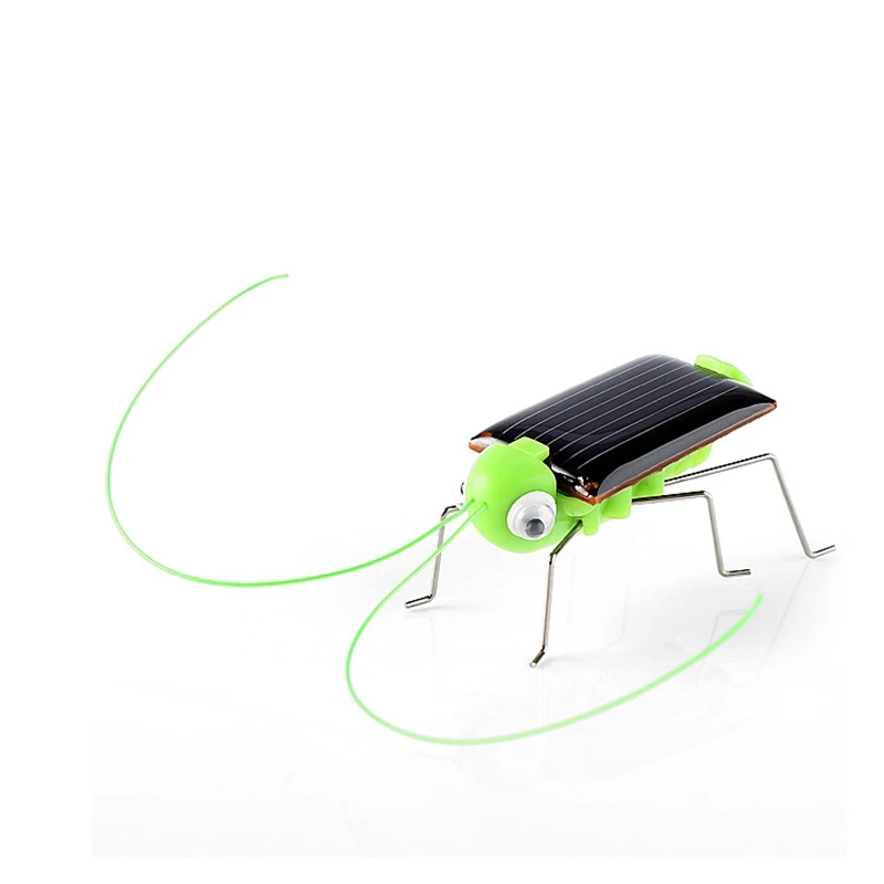Solar Grasshopper Toy Puzzle Children Selected Gift Simulation Insect Gift Boys And Girls Science Education Funny Moving Toy Kid