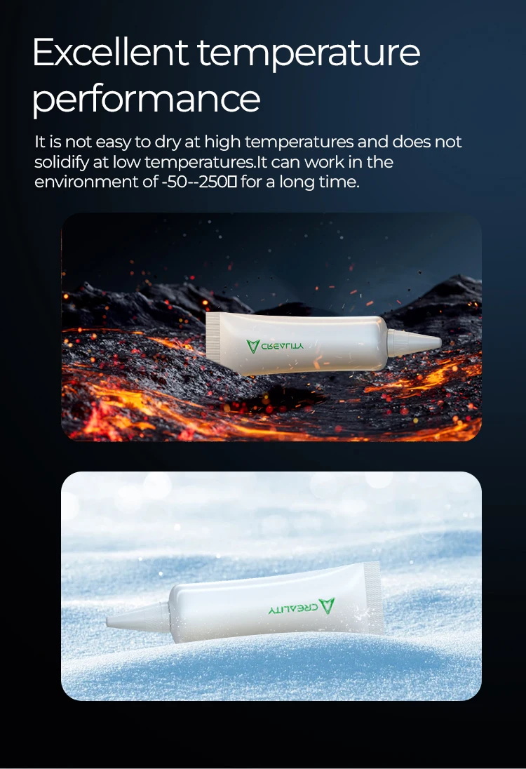 Creality Thermal Grease High Thermal Conductivity Excellent Temperature Performance for 3D Printers