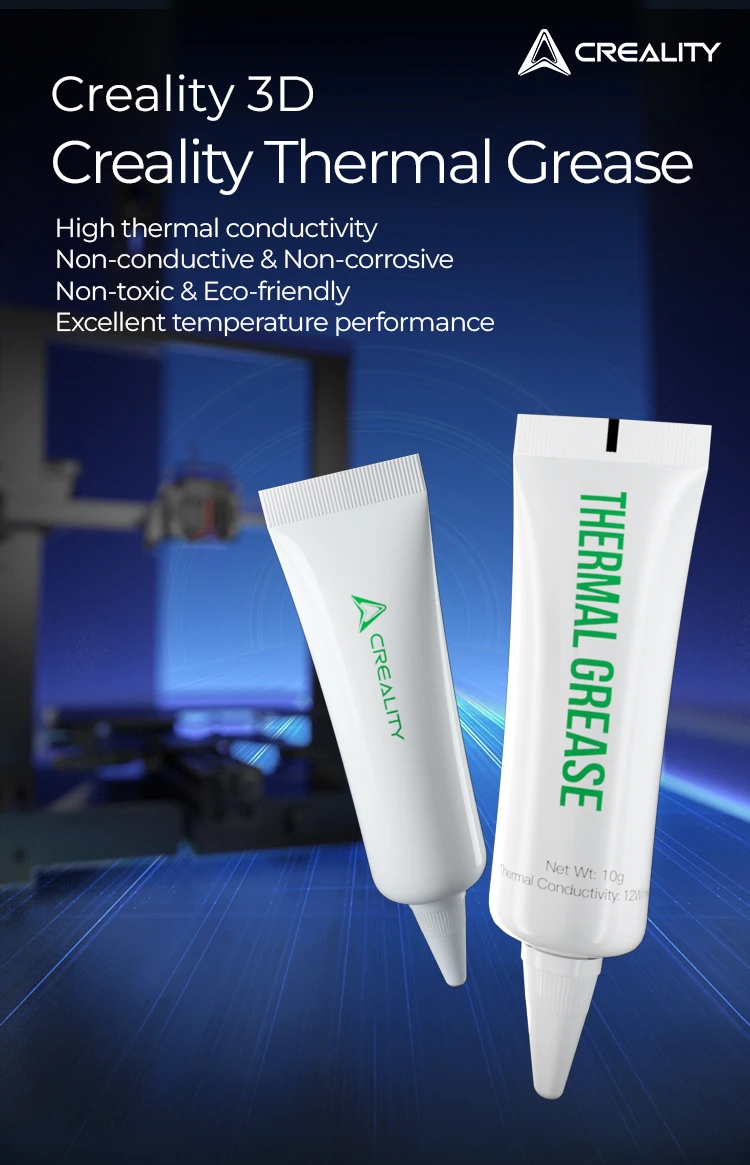 Creality Thermal Grease High Thermal Conductivity Excellent Temperature Performance for 3D Printers