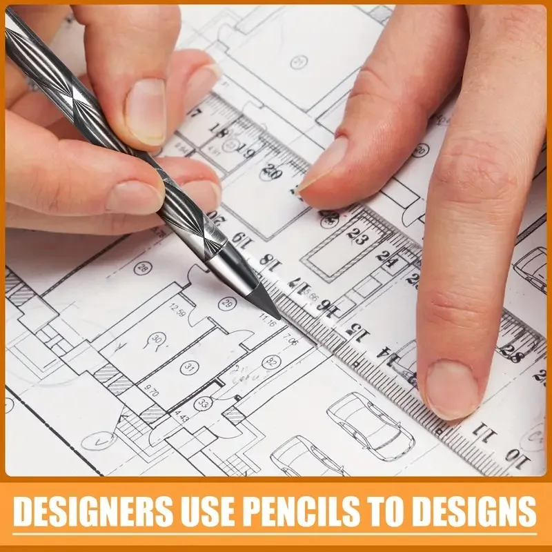 12/24pcs Permanent pencil replaceable refills Infinite pencil graphite nib metal nib inkless pencil eternal replacement head
