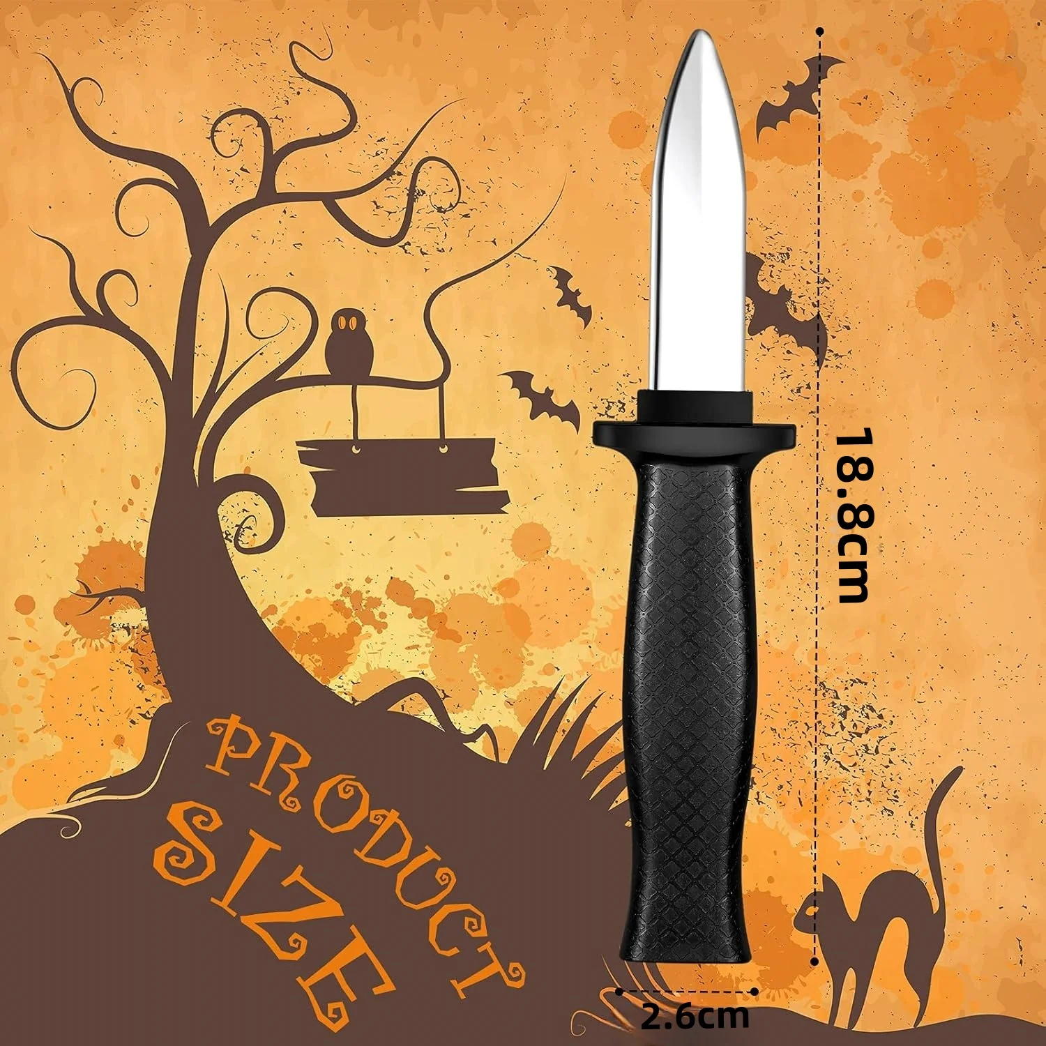 Simulated Telescopic Knife Plastic Props Knife Fake Skills Small Tool Toys Suitable for Halloween April Fool's Day Parties Prank