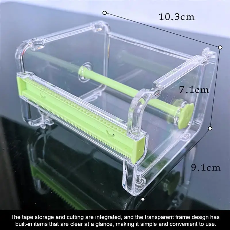 Tape Dispenser Cutter Masking Tape Storage Box Portable Stationery Masking Tape Cutter Model Tools DIY Painting Model