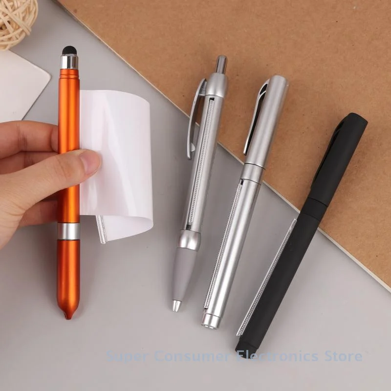 Easy-to-Use Hidden Writing Pen with Pull-Out Paper for Secret Information