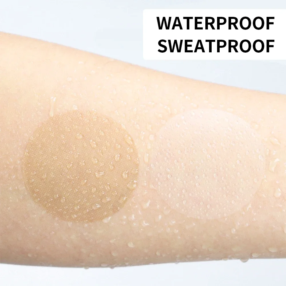 Women Men Invisible Nipple Cover Waterproof Chest Pads Disposable Shirts Tights Suit Nipple Sticker for Outdoor Activities Sport