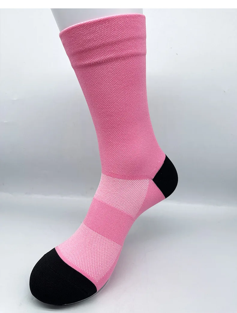 5 Pairs Professional Cycling Socks Men's Outdoor Sports Quick-Drying Bicycle Socks Sweat Absorbing Breathable Running Socks