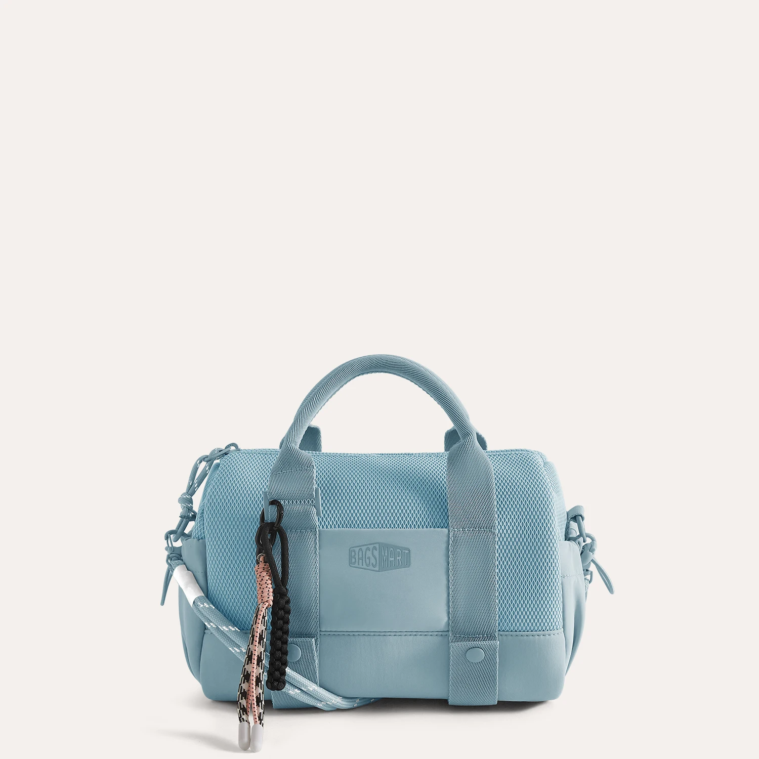 BAGSMART Boston Bag for Women Mini Duffel Shoulder Crossbody Bag Waterproof with Wet Pocket Gym Travel Daily Beach Weekender