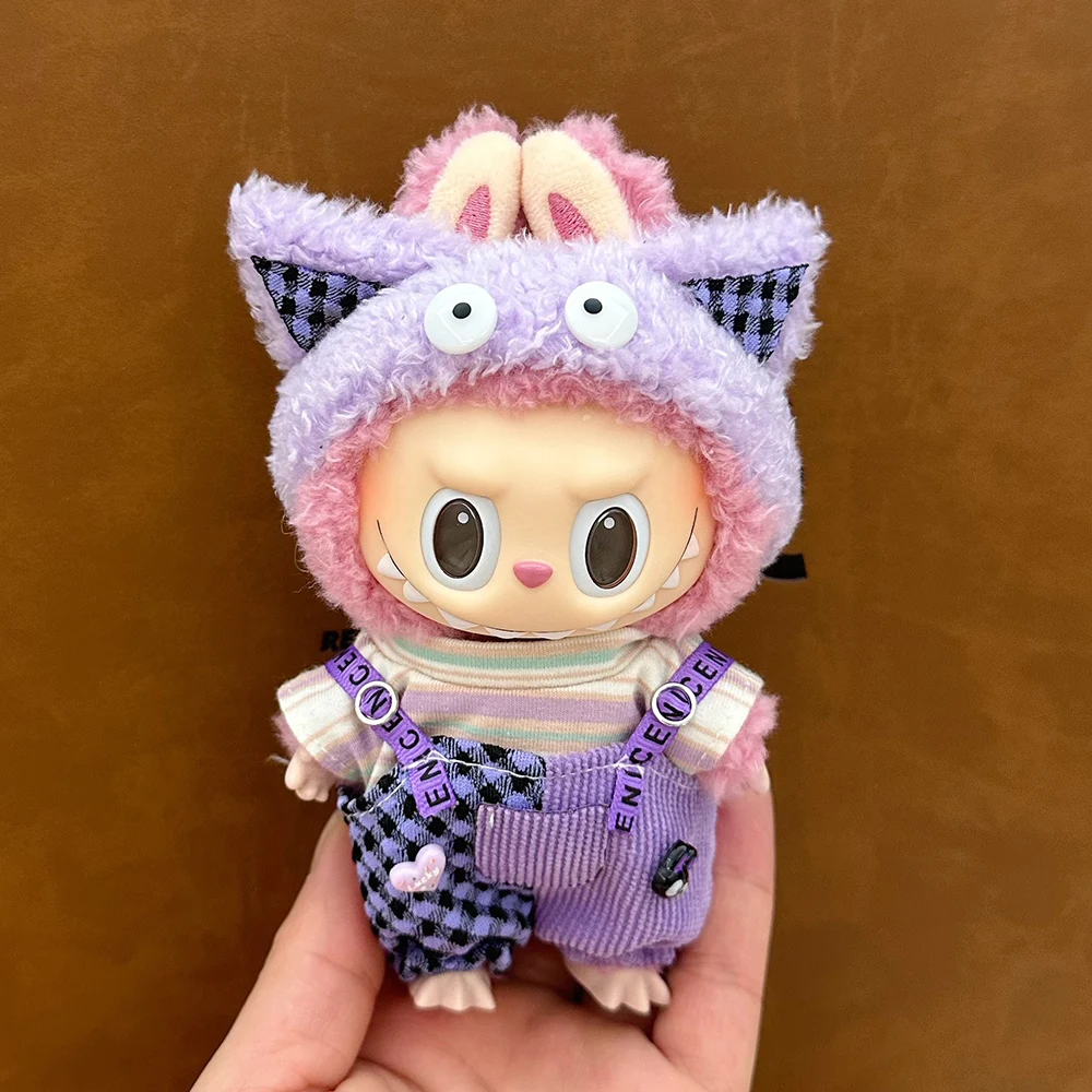 Plush Doll Multiple Styles Clothing Set For Labubu Outfit Accessories Trendy Clothing Girl Gift