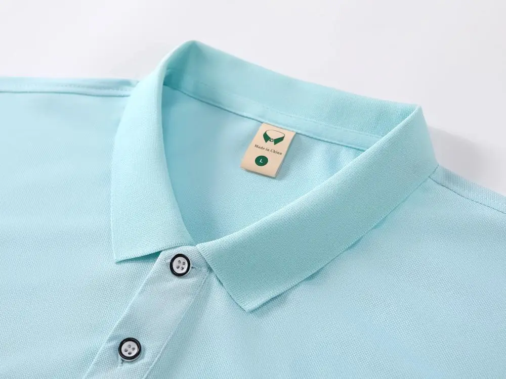 2025 Summer Causal Polo Shirt Custom Logo Printed Text Picture Brand Embroidery Personal Design Breathable Men And WomenTops