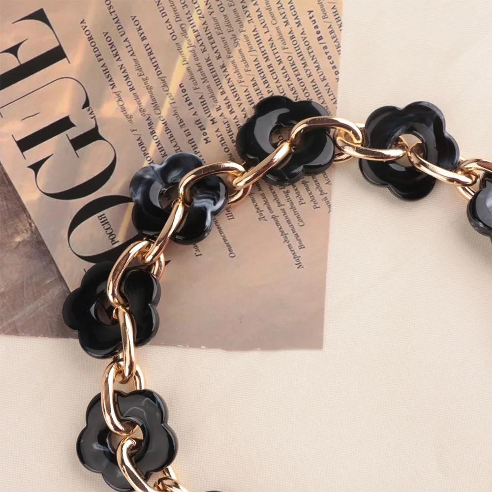 1PCS Acrylic Replaceable Detachable Bag Chain Strap Purse Handbag Bag Straps Resin Crossbody Shoulder Bag Diy Accessories