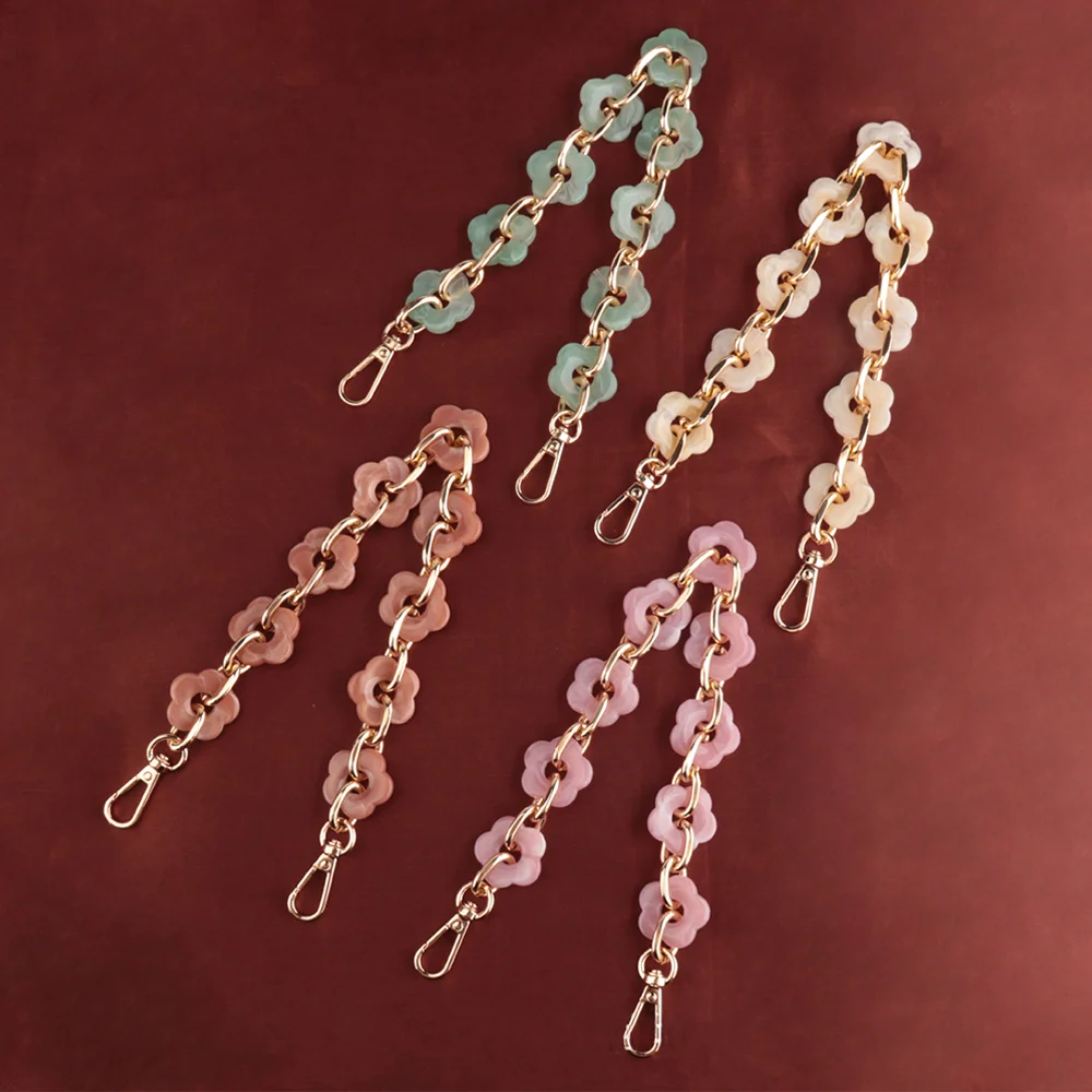 1PCS Acrylic Replaceable Detachable Bag Chain Strap Purse Handbag Bag Straps Resin Crossbody Shoulder Bag Diy Accessories