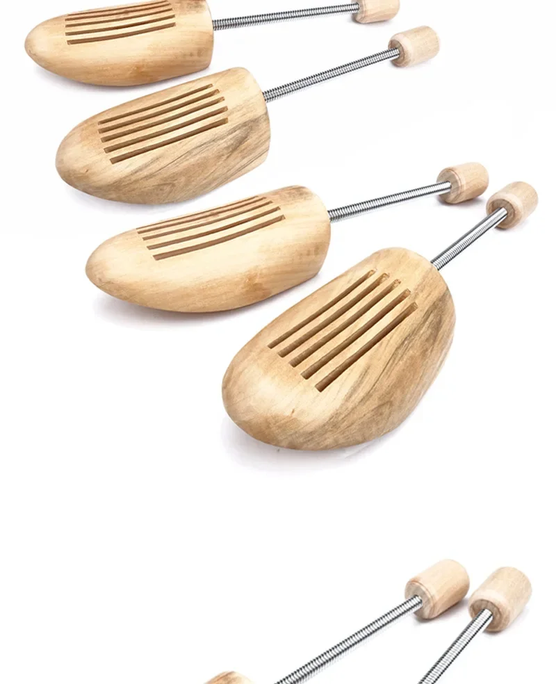 Wooden Shoe Trees Men Woman Internal Support Shoes Tree Anti Deformation Shoes Stretcher Shaping Anti Wrinkle Shoe Lasts 2Pcs