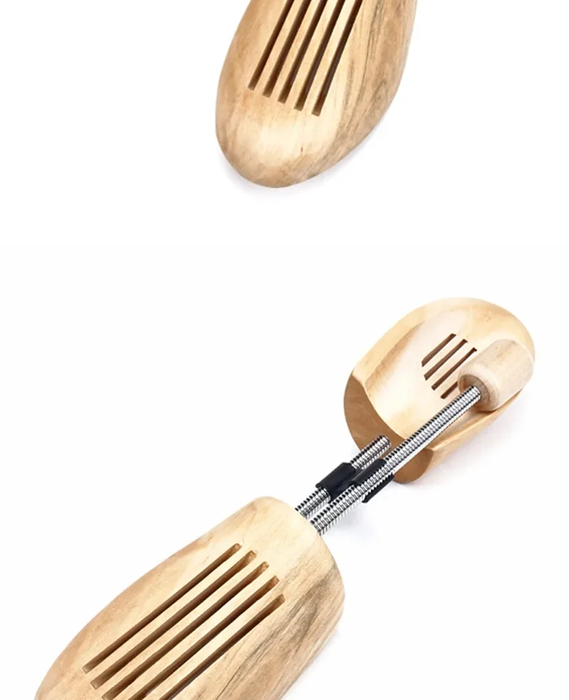 Wooden Shoe Trees Men Woman Internal Support Shoes Tree Anti Deformation Shoes Stretcher Shaping Anti Wrinkle Shoe Lasts 2Pcs