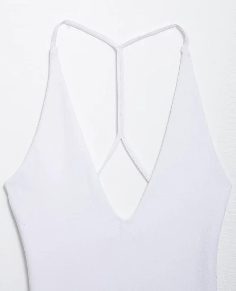 MUJER 2025 White Body Woman Slip Jumpsuits Sexy Bodys for Women Black Backless Lingerie Bodysuit Women Bustier Sleeveless Tops