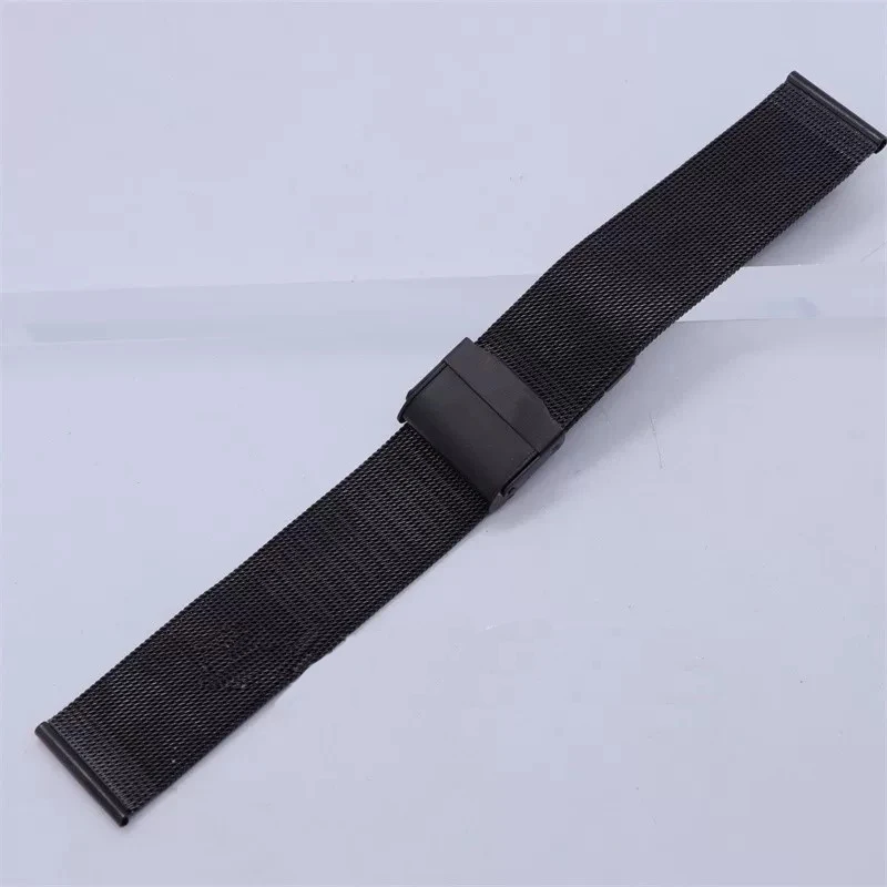Mesh Belt Stainless Steel Watch Band Bracelet 12mm 13mm 14mm 15mm16mm 17mm 18mm 20mm 22mm Unisex Replacement Strap Accessor