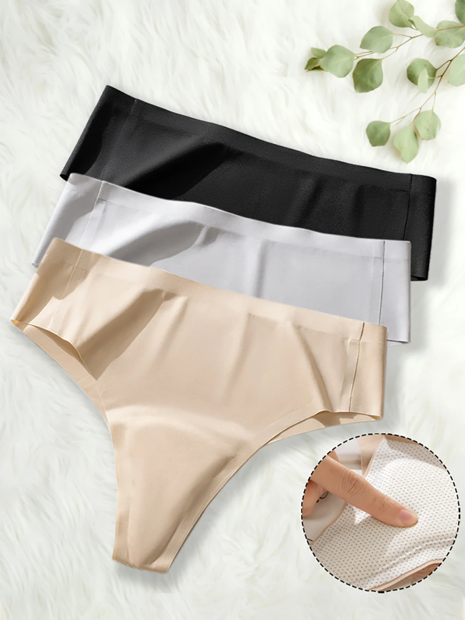 3Pcs Avoid Camel Toe Panties Seamless Thong Panties Camel Toe Concealer Cover Cameltoe Prevention Underwear Anti Cameltoe Briefs