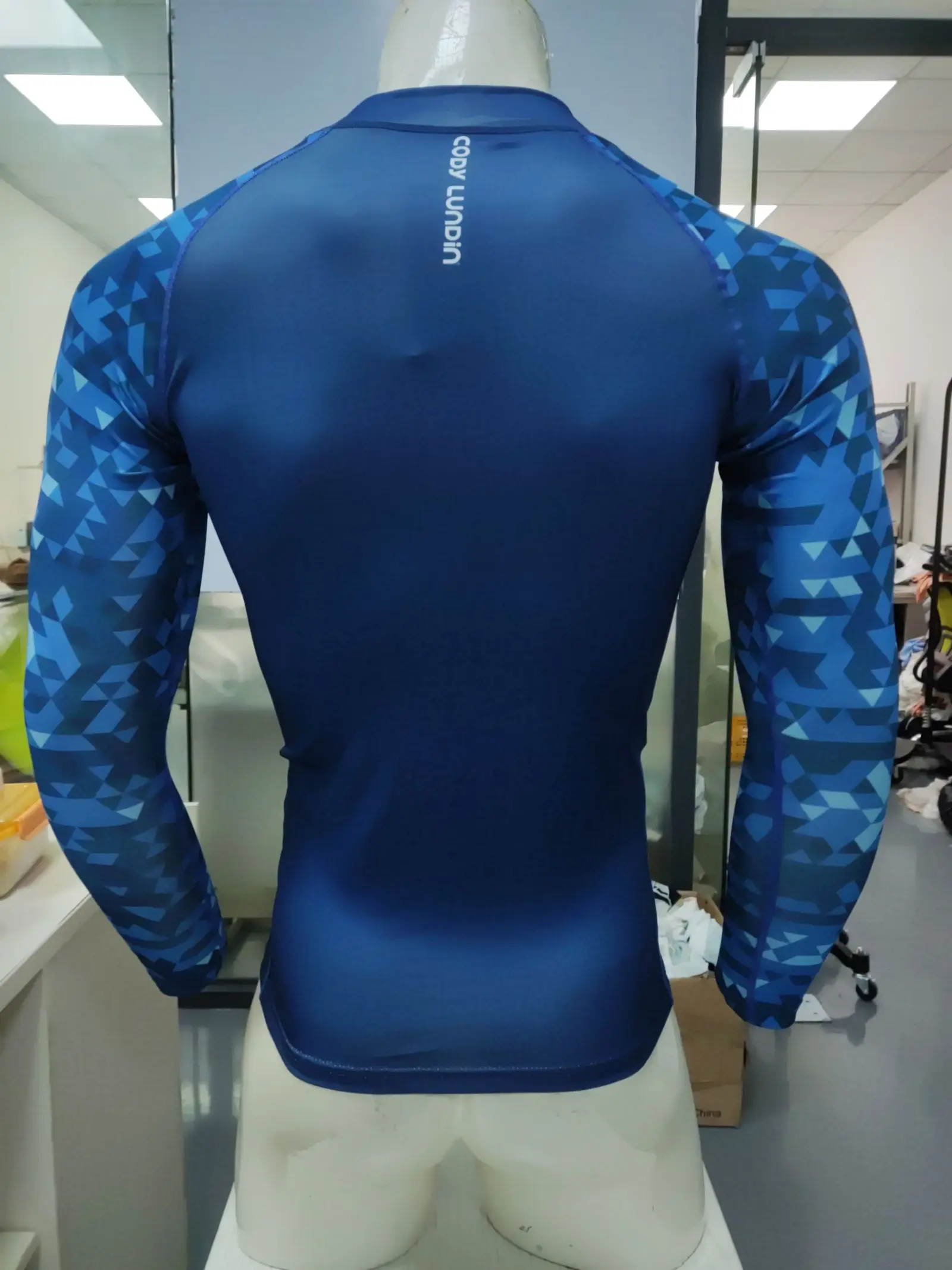 High Elasticity Couple UPF 50+ Long Sleeve Rash Guard Men Quick Dry Surf Shirt Sun Protection Swimwear for Swimming Beach Sports