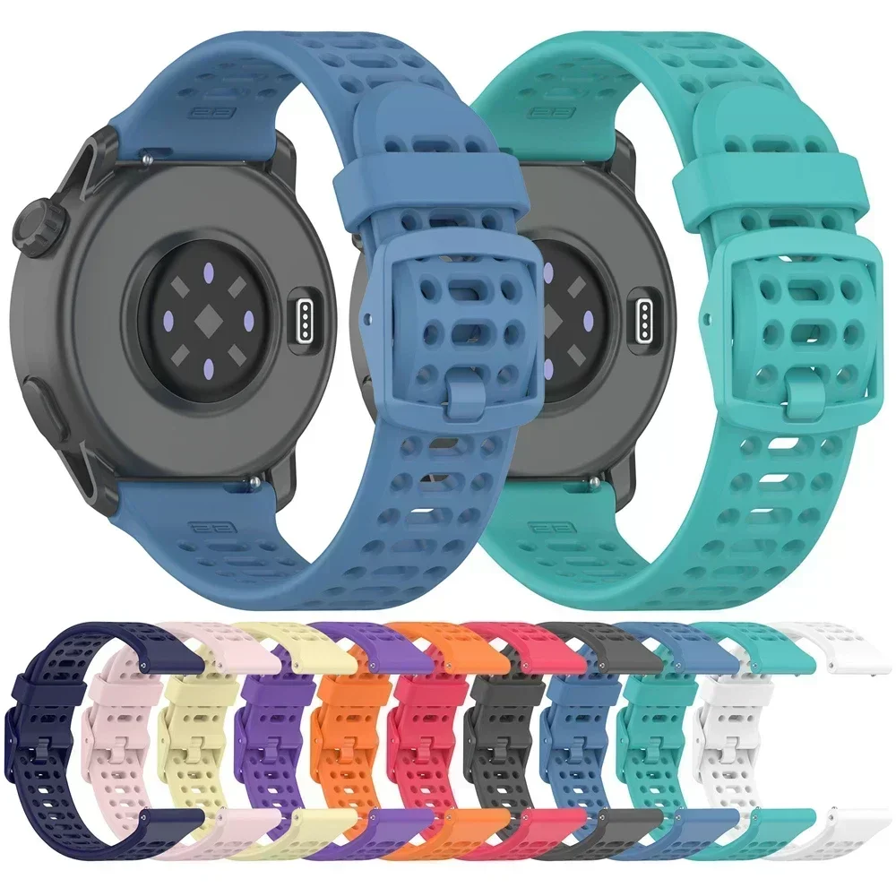 20mm 22mm Silicone Strap For COROS PACE 3 Watch Band Sport Bracelet For COROS PACE 2/APEX 2 Pro 42mm 46mm Replacement Wristbands