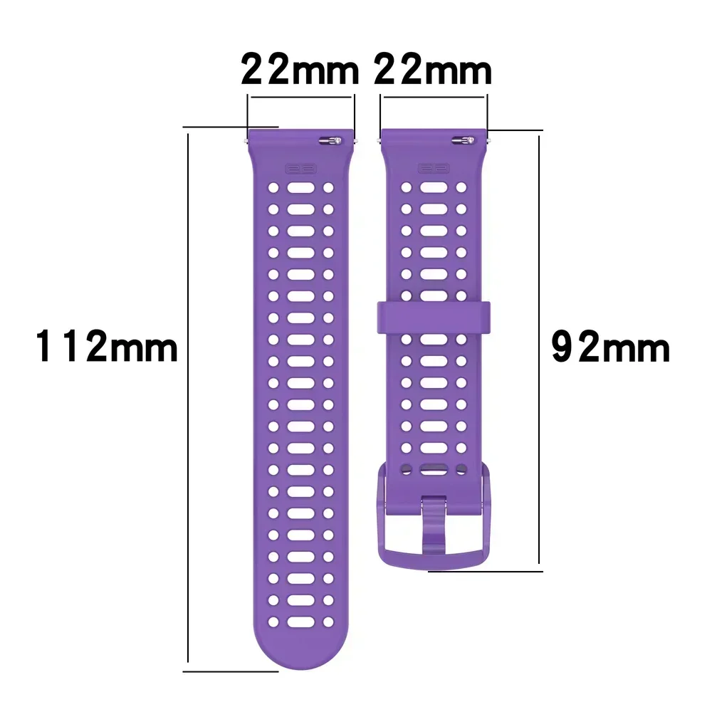 20mm 22mm Silicone Strap For COROS PACE 3 Watch Band Sport Bracelet For COROS PACE 2/APEX 2 Pro 42mm 46mm Replacement Wristbands