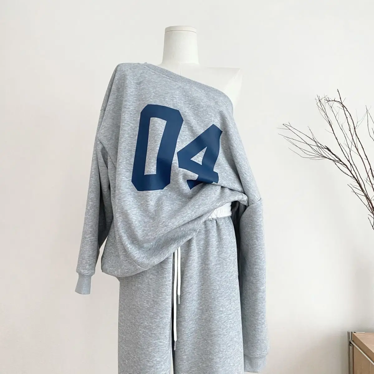 American fashion retro sports pants for women in spring and summer high waisted and drooping casual pants loose pants