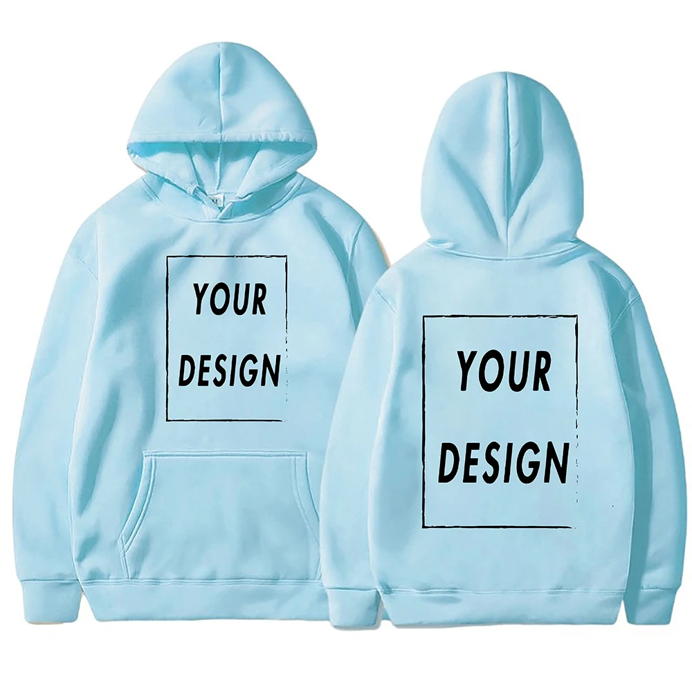 Your Own Design Brand Logo/Picture Personalized Custom Anywhere Men Women DIY Hoodies Sweatshirt Casual Hoody Fashion New