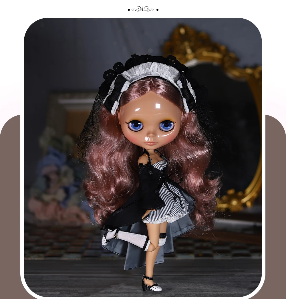 ICY DBS Blyth Doll White Skin Joint Body 1/6 BJD Special Price OB24 Toy Gift