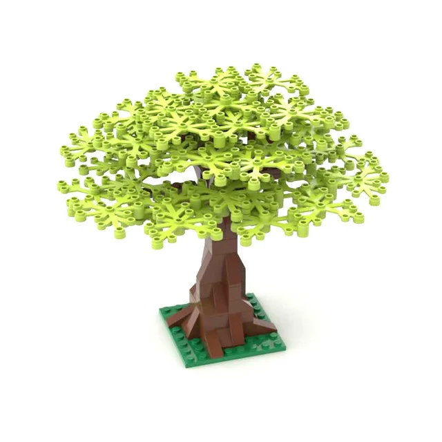 Enlighten Building Block City Lift the Cherry Avenue Road Tree Educational Bricks Toy Boy Gift-No Box