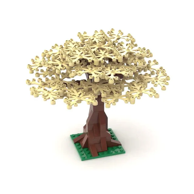 Enlighten Building Block City Lift the Cherry Avenue Road Tree Educational Bricks Toy Boy Gift-No Box