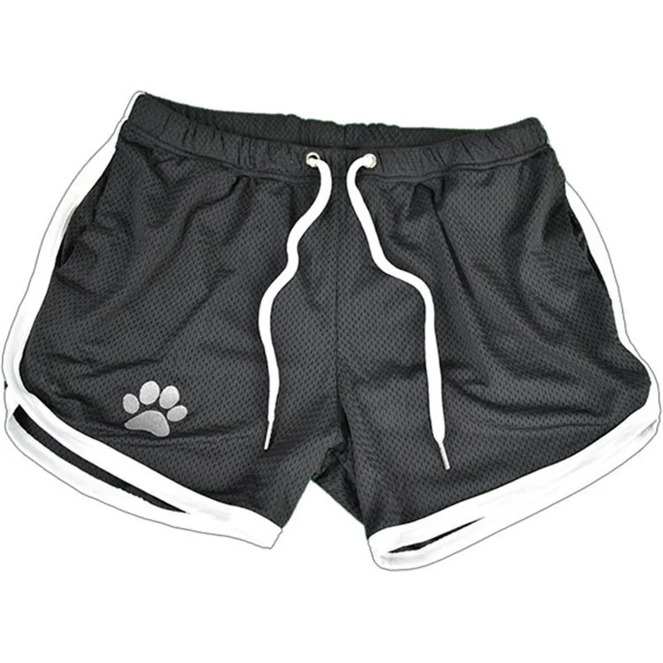 Summer Fitness Shorts Loose Running Shorts Men's Jogging Sports Breathable Mesh Shorts Thin Trend Men's Three-Quarter Pants